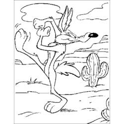 Coloring page: Coyote (Animals) #4548 - Free Printable Coloring Pages