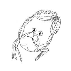Crab (Animals) coloring page #199412 to print and color