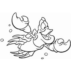 Coloring page: Crab (Animals) #4619 - Printable coloring pages