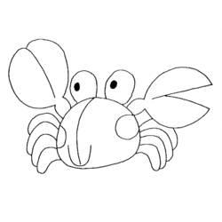 Coloring page: Crab (Animals) #4643 - Free Printable Coloring Pages