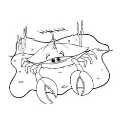 Coloring page: Crab (Animals) #4656 - Free Printable Coloring Pages