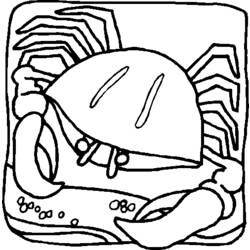 Coloring page: Crab (Animals) #4666 - Free Printable Coloring Pages
