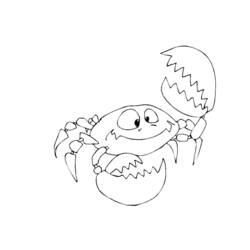 Coloring page: Crab (Animals) #4749 - Free Printable Coloring Pages