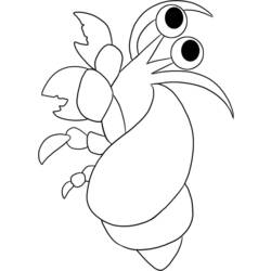 Coloring page: Crab (Animals) #4761 - Free Printable Coloring Pages