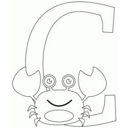 Coloring page: Crab (Animals) #4764 - Free Printable Coloring Pages