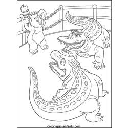 Coloring page: Crocodile (Animals) #4801 - Free Printable Coloring Pages