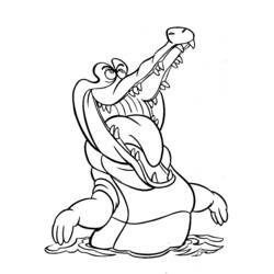 Coloring page: Crocodile (Animals) #4826 - Free Printable Coloring Pages
