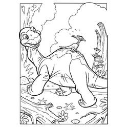Coloring page: Dinosaur (Animals) #5491 - Free Printable Coloring Pages