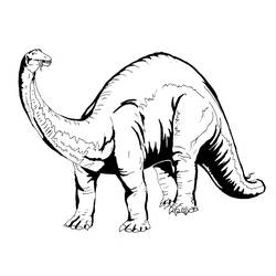 Coloring page: Dinosaur (Animals) #5497 - Free Printable Coloring Pages