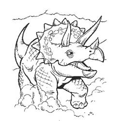 Coloring page: Dinosaur (Animals) #5501 - Free Printable Coloring Pages