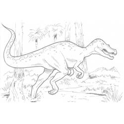 Coloring page: Dinosaur (Animals) #5525 - Free Printable Coloring Pages