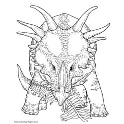 Coloring page: Dinosaur (Animals) #5529 - Free Printable Coloring Pages