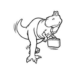 Coloring page: Dinosaur (Animals) #5540 - Free Printable Coloring Pages