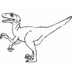 Coloring page: Dinosaur (Animals) #5571 - Free Printable Coloring Pages
