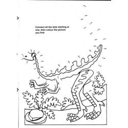 Coloring page: Dinosaur (Animals) #5577 - Free Printable Coloring Pages