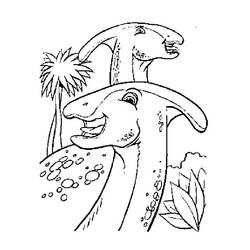 Coloring page: Dinosaur (Animals) #5578 - Free Printable Coloring Pages