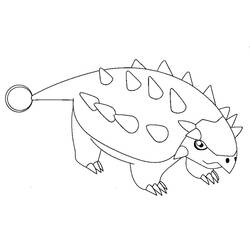Coloring page: Dinosaur (Animals) #5583 - Free Printable Coloring Pages