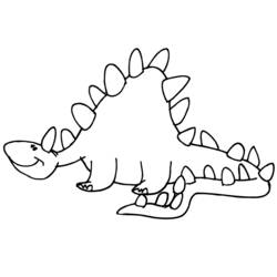 Coloring page: Dinosaur (Animals) #5596 - Free Printable Coloring Pages