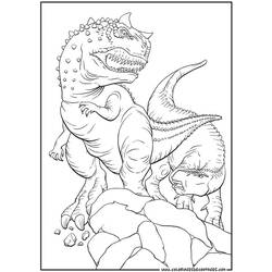 Coloring page: Dinosaur (Animals) #5603 - Free Printable Coloring Pages