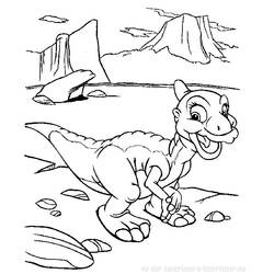 Coloring page: Dinosaur (Animals) #5613 - Free Printable Coloring Pages