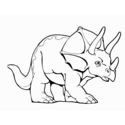 Coloring page: Dinosaur (Animals) #5632 - Printable coloring pages