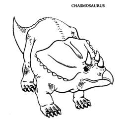 Coloring page: Dinosaur (Animals) #5641 - Free Printable Coloring Pages