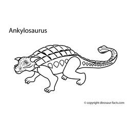 Coloring page: Dinosaur (Animals) #5650 - Printable coloring pages