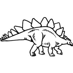 Coloring page: Dinosaur (Animals) #5651 - Free Printable Coloring Pages