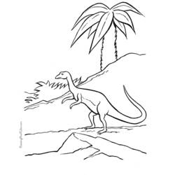 Coloring page: Dinosaur (Animals) #5663 - Free Printable Coloring Pages