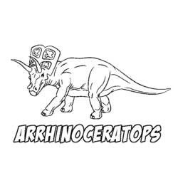 Coloring page: Dinosaur (Animals) #5671 - Free Printable Coloring Pages