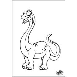 Coloring page: Dinosaur (Animals) #5689 - Free Printable Coloring Pages