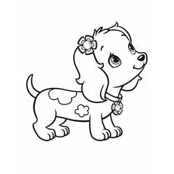Dog (Animals) coloring page #182757 to print and color