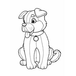Dog (Animals) coloring page #182759 to print and color