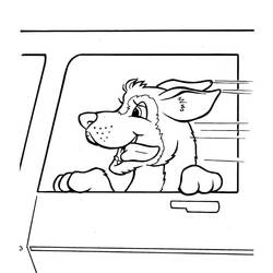 Dog (Animals) coloring page #182765 to print and color
