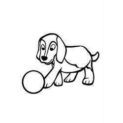 Dog (Animals) coloring page #182771 to print and color