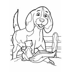 Dog (Animals) coloring page #182774 to print and color