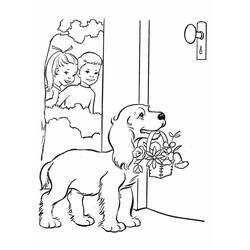 Dog (Animals) coloring page #182778 to print and color
