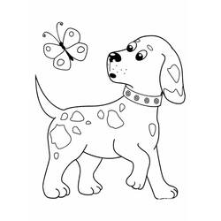 Dog (Animals) coloring page #182779 to print and color