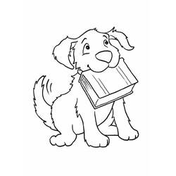 Dog (Animals) coloring page #182781 to print and color