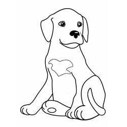 Dog (Animals) coloring page #182785 to print and color