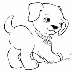 Dog (Animals) coloring page #182790 to print and color