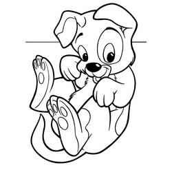 Dog (Animals) coloring page #182791 to print and color