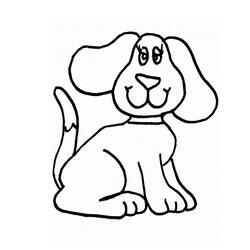 Dog (Animals) coloring page #182797 to print and color