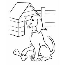 Dog (Animals) coloring page #182802 to print and color