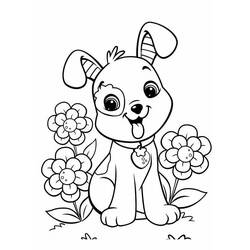 Dog (Animals) coloring page #182808 to print and color