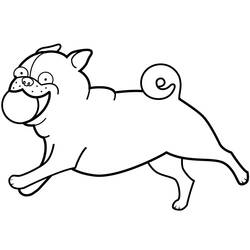 Dog (Animals) coloring page #182823 to print and color