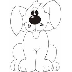 Dog (Animals) coloring page #182825 to print and color