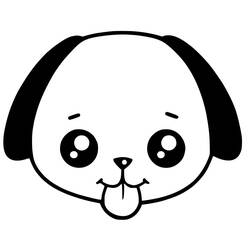 Dog (Animals) coloring page #182830 to print and color