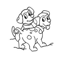 Coloring page: Dog (Animals) #3112 - Free Printable Coloring Pages