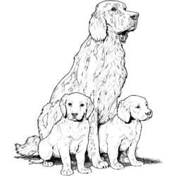 Coloring page: Dog (Animals) #3167 - Free Printable Coloring Pages